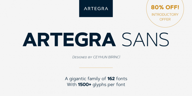 Artegra Sans Poster