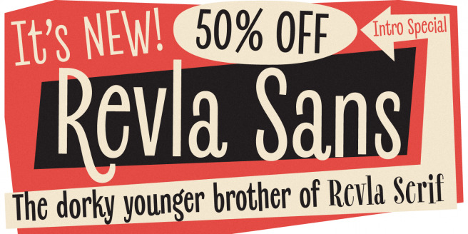 Revla Sans Poster