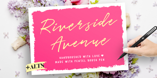 Riverside Avenue Poster