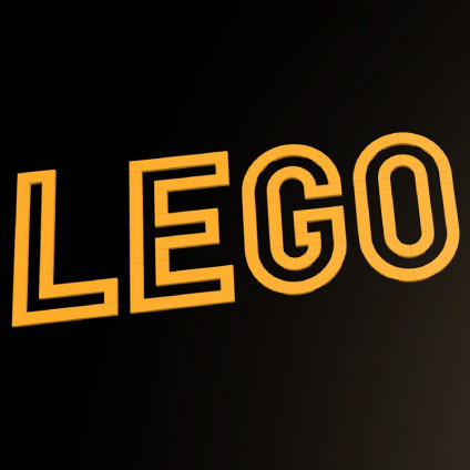 A LEGO Font Competition