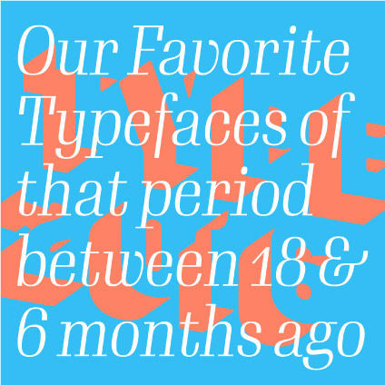 Typographica’s Favorites from 2016