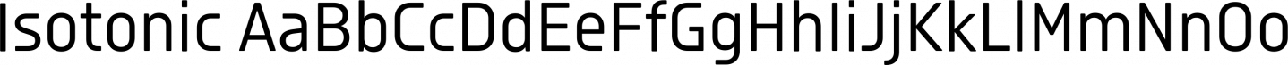 Isotonic Sample Text