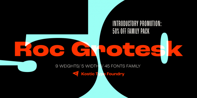 Roc Grotesk Poster