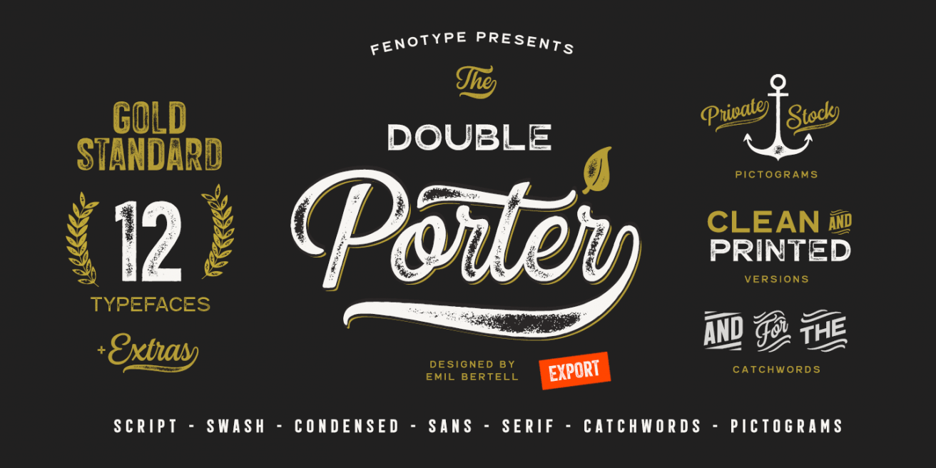 Double Porter Poster