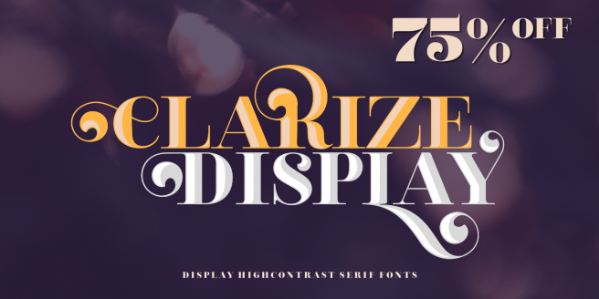 Clarize Display Poster