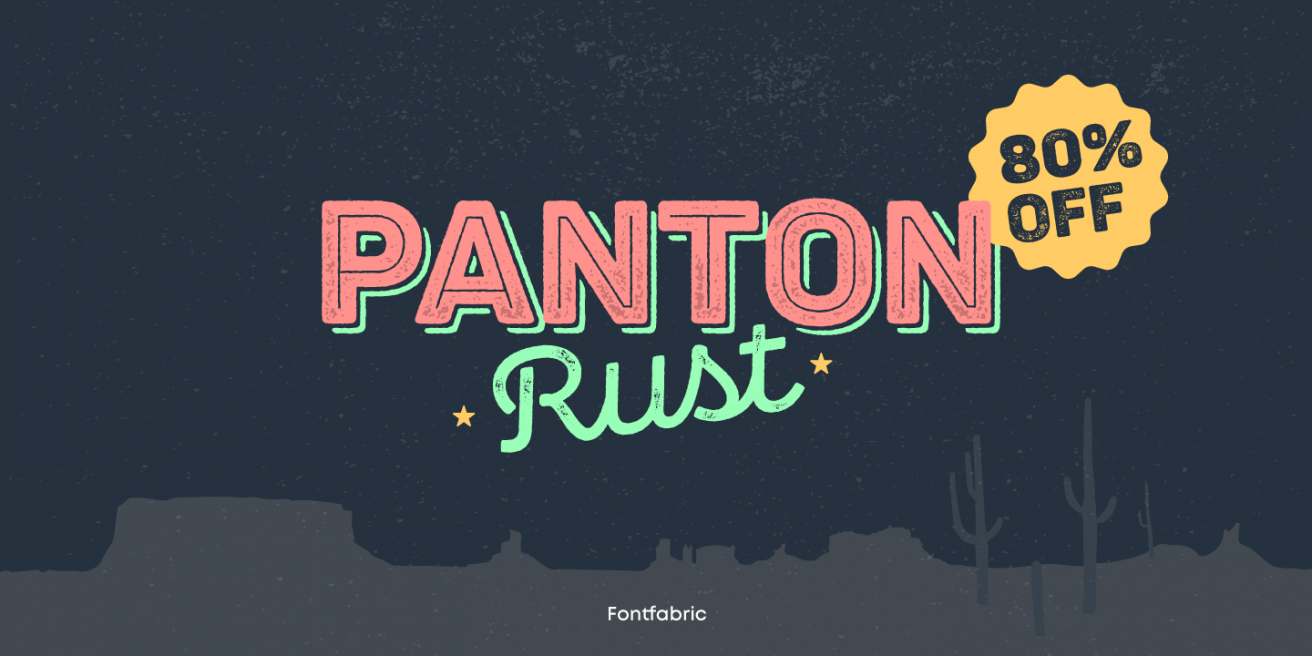 Panton Rust Poster