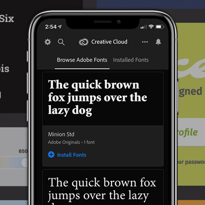 Adobe Fonts for iOS