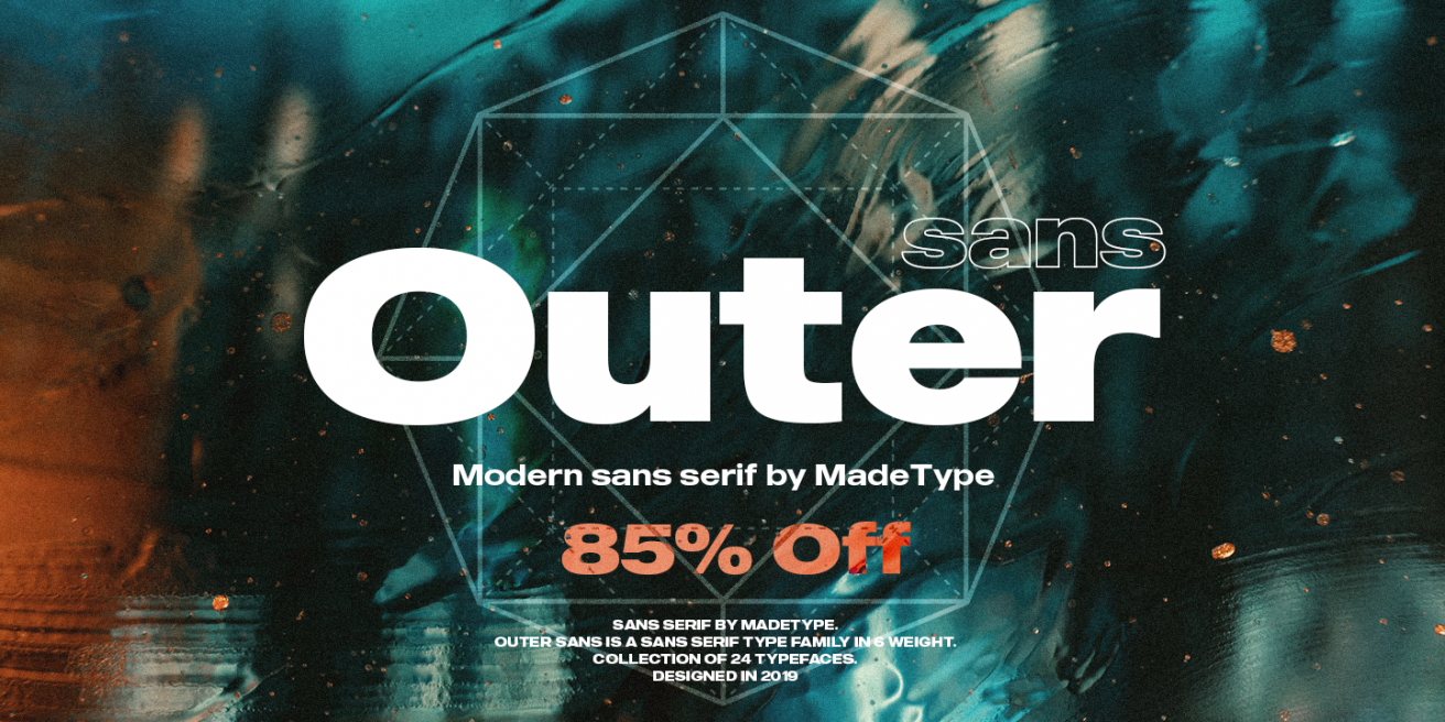 MADE Outer Sans Poster