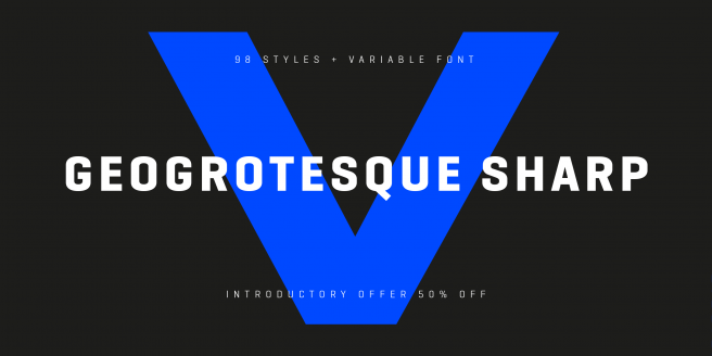 Geogrotesque Sharp Poster