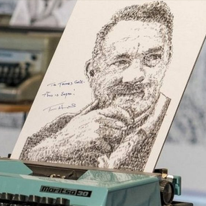 Typewriter Art by James Cook