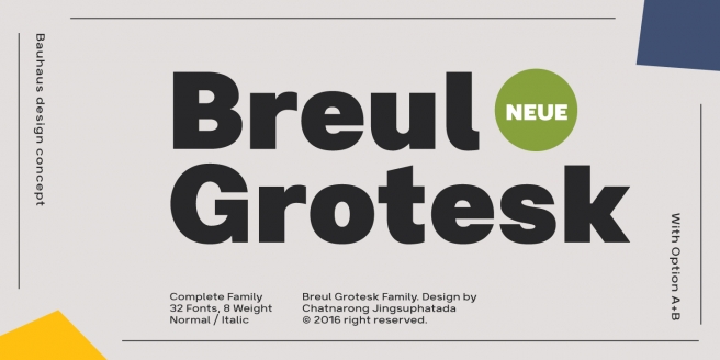 Breul Grotesk Poster1