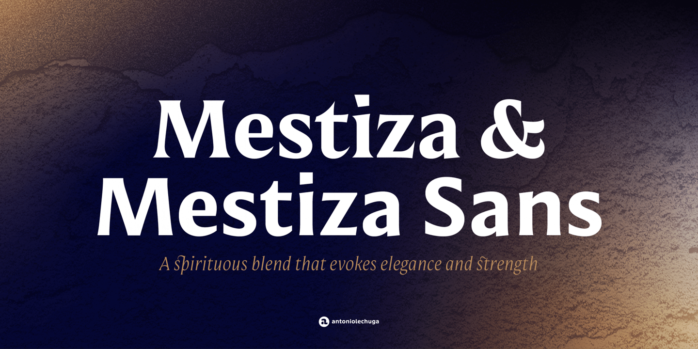 Mestiza & Mestiza Sans Poster