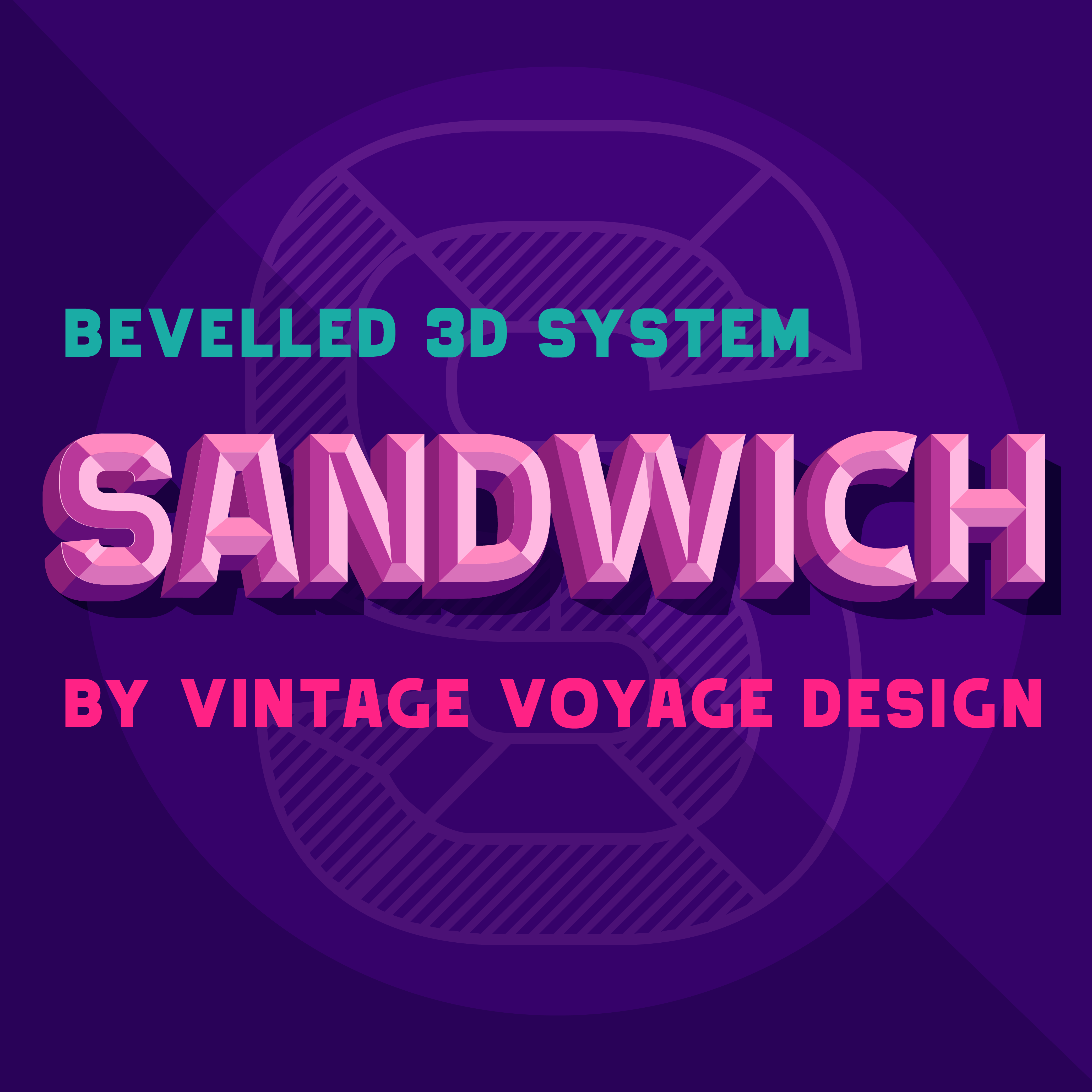 Sandwich 3D System Poster