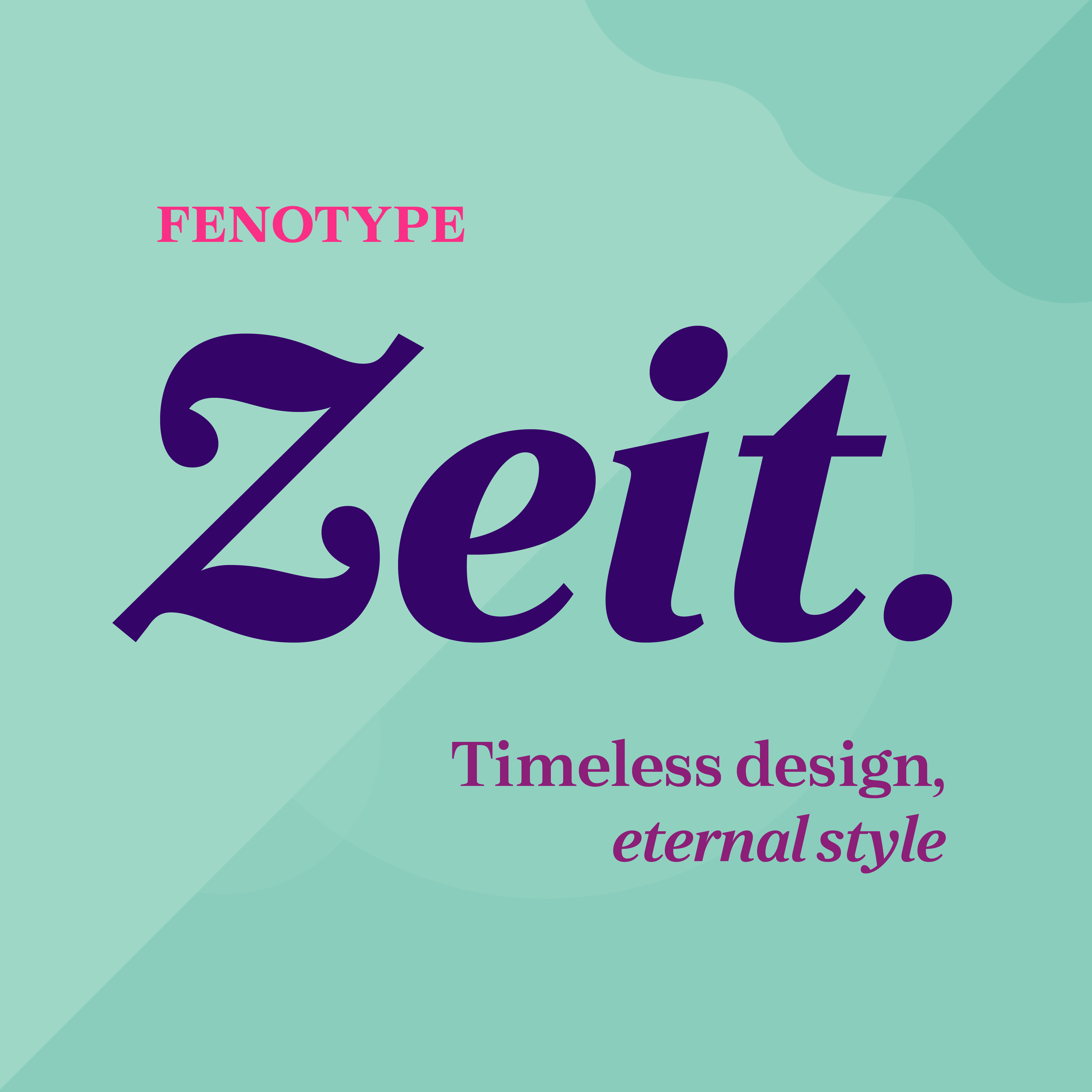 Zeit Poster